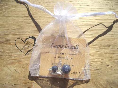 Přívěsek - Anděl - Lapis Lazuli — foto 3