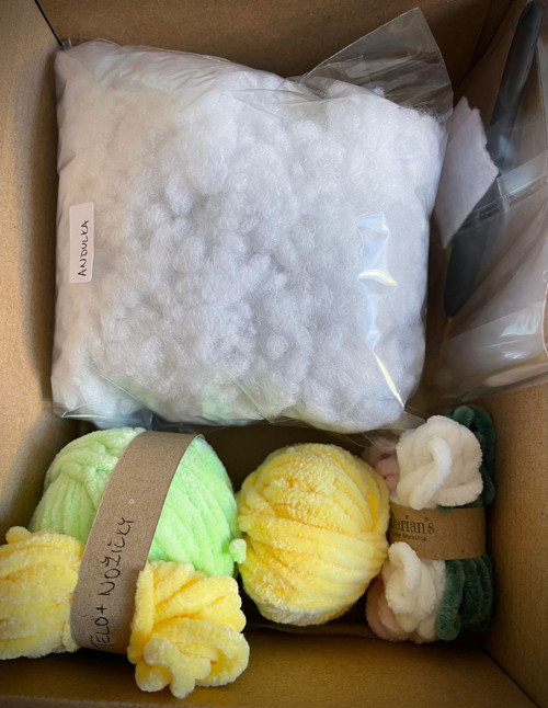 Háčkovací BOX "Uháčkuj si sám" - ANDULKA (zelená) — foto 2
