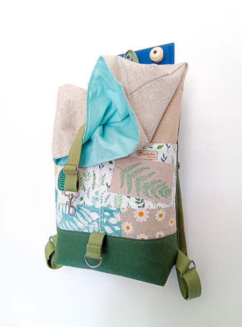 Rolltop batoh Floral mix II. — foto 5