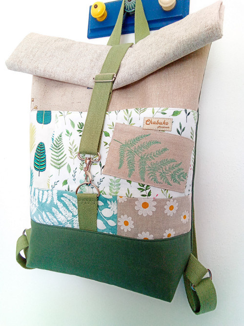 Rolltop batoh Floral mix II. — foto 3