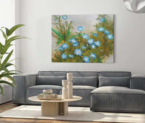 Nemophila Blue Artprint — foto 2