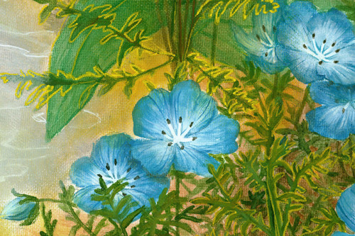 Nemophila Blue Artprint — foto 3