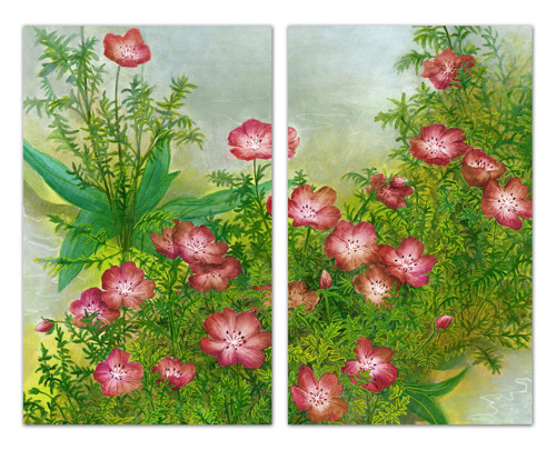 Nemophila Red Duo Artprint — foto 2