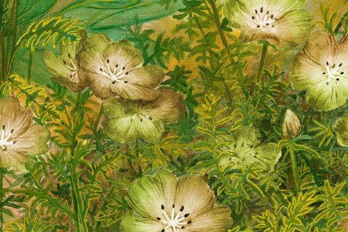 Nemophila Green Duo Artprint — foto 3