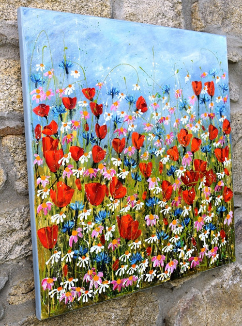 Na okraji pole.....70x70cm — foto 3