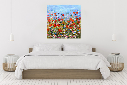 Na okraji pole.....70x70cm — foto 6