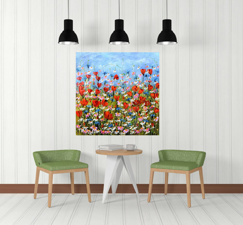 Na okraji pole.....70x70cm — foto 5
