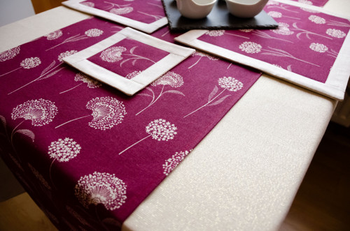 Prostírání 30x40 - Fiore béžový lem — foto 6