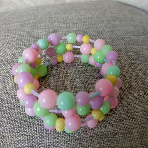 Náramek pastel duha — foto 4
