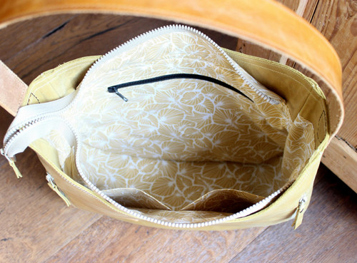 Kožená kabelka *MUSTARD* — foto 4