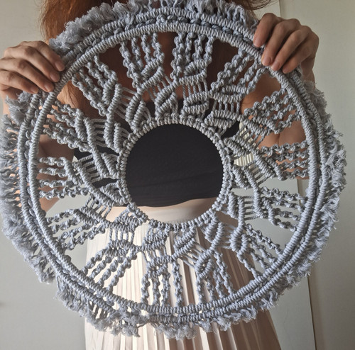 Mandala / boho / lapač snů GREY — foto 2