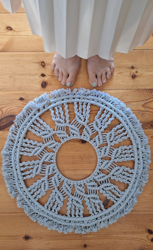 Mandala / boho / lapač snů GREY — foto 5
