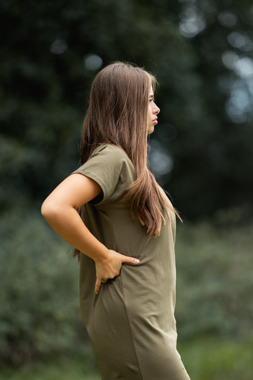 Šaty SAMANTA Khaki — foto 4