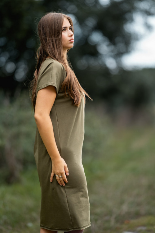 Šaty SAMANTA Khaki — foto 3