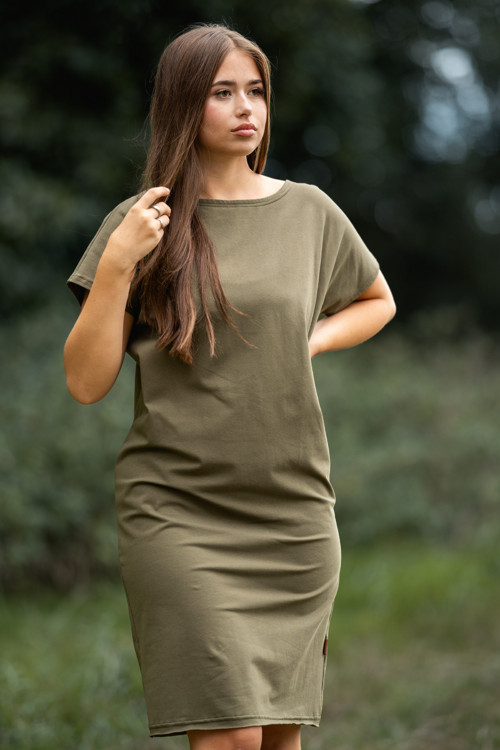 Šaty SAMANTA Khaki — foto 2
