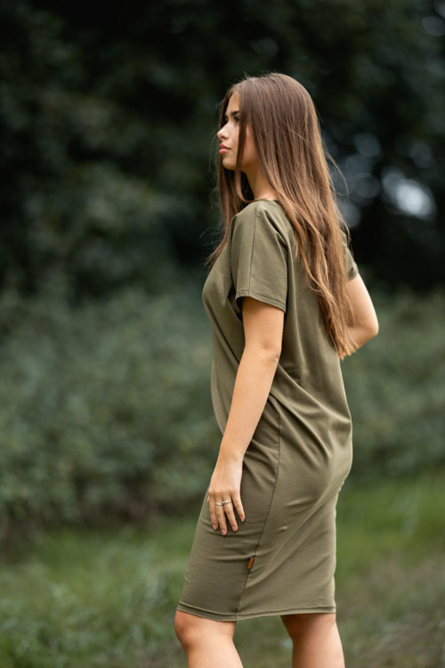 Šaty SAMANTA Khaki — foto 5