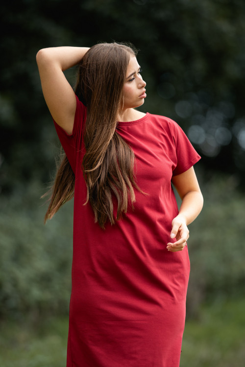 Šaty SAMANTA bordó — foto 6