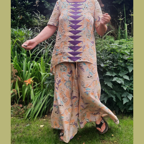 Lněný komplet - Hippie vibe — foto 3