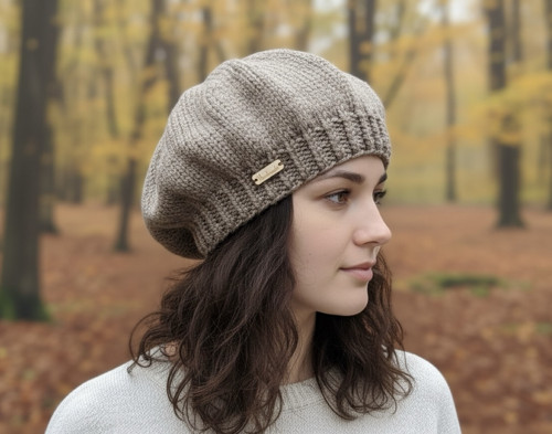 Pletený Baret — foto 3