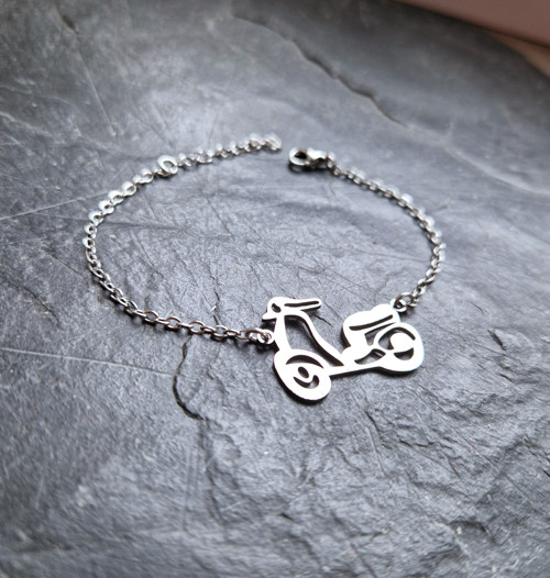 Ocelový náramek pro motocyklisty — foto 3