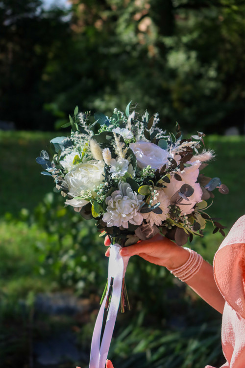 Svatební kytice Love SKLADEM — foto 3