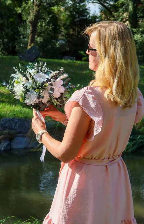 Svatební kytice Love SKLADEM — foto 4