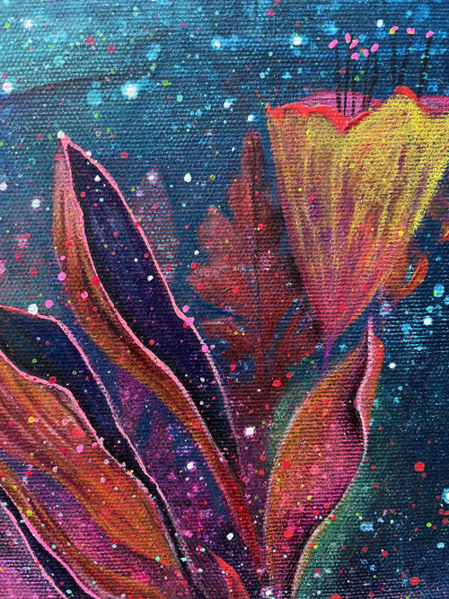 Noční esence - 70x70cm — foto 4