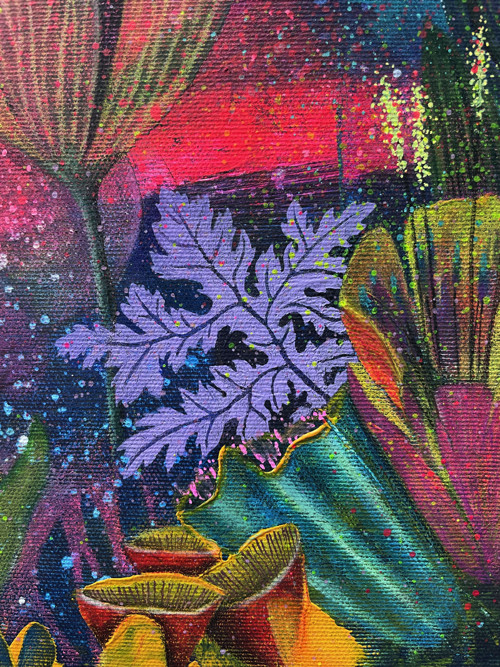 Noční esence - 70x70cm — foto 3