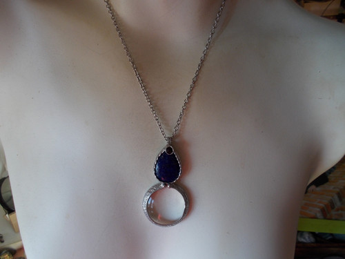 Lupa jako šperk - lapis lazuli — foto 3