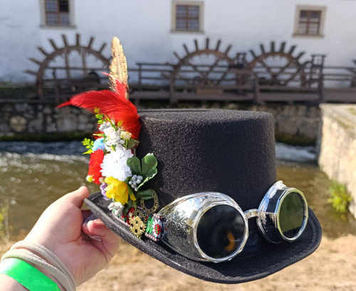 Klobouk ve stylu Steampunk folklór — foto 3