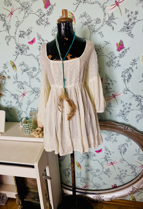 Boho tunika rozevlátá — foto 3