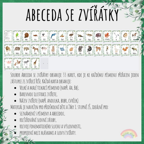 Abeceda se zvířátky — foto 2