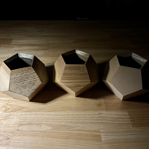 Dřevěná dekorace - "Pentagon" — foto 2