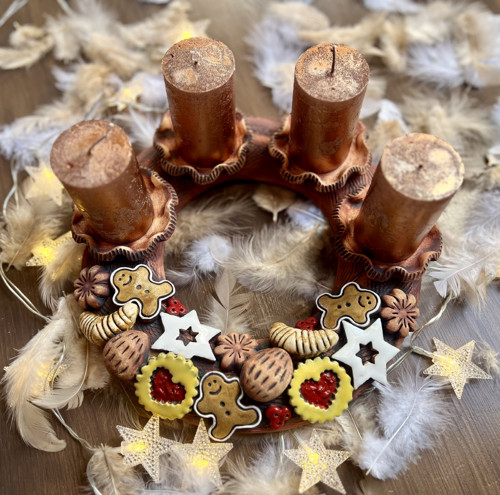 Adventní věnec s vůní cukroví… — foto 3