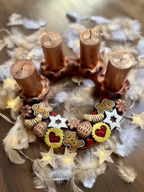 Adventní věnec s vůní cukroví… — foto 4