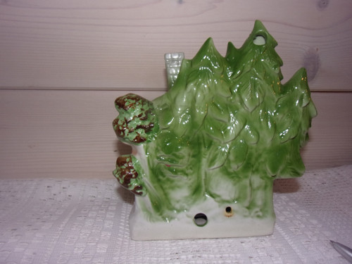 Porcelánový domeček -lampička. — foto 3