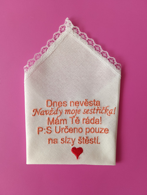 Děkovný kapesníček — foto 2