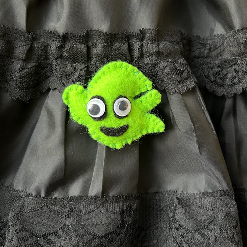 Halloweenský malý bubák - brož — foto 2