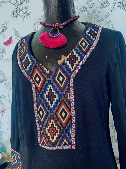 Šaty etno azték look — foto 2