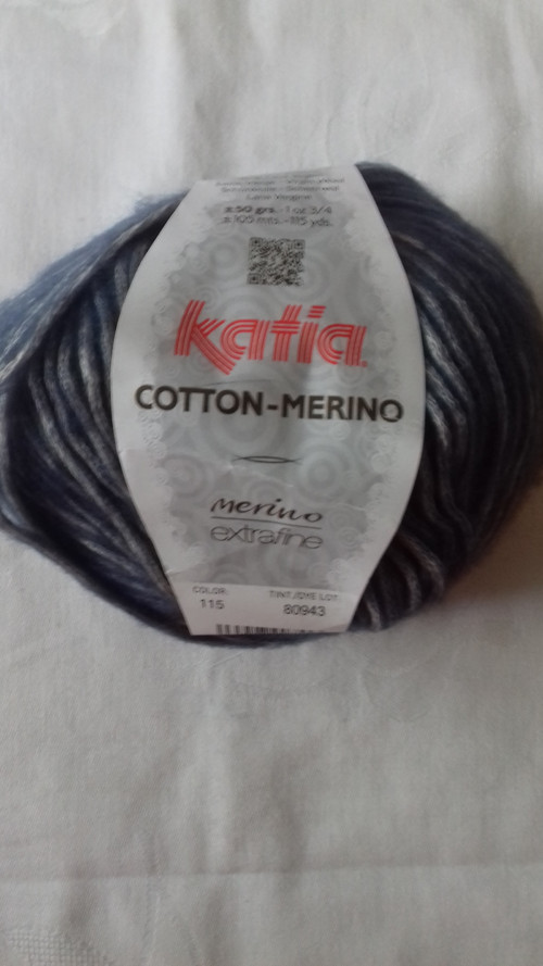 Příze Katia Cotton-Merino — foto 2