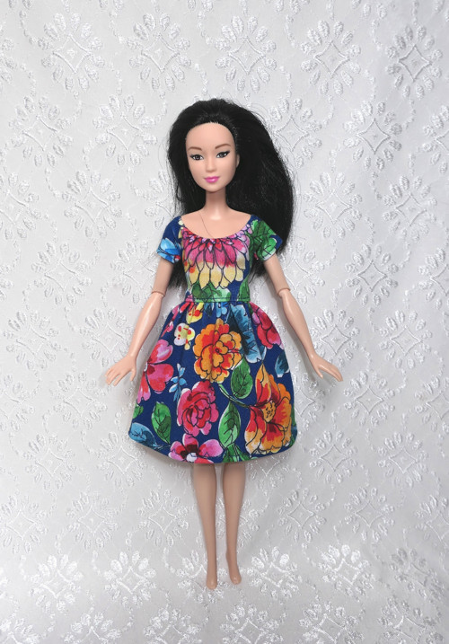 Barbie - úpletové šaty — foto 2