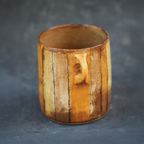 56 Rusty Yellow Stripes - hrnek — foto 5