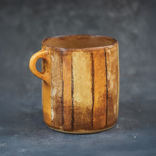 56 Rusty Yellow Stripes - hrnek — foto 4