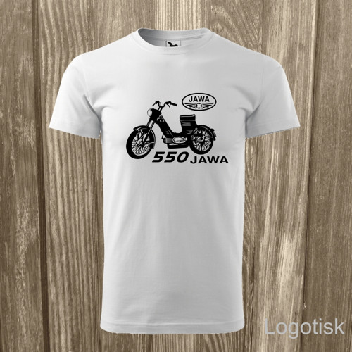 Tričko pro fandy Jawa 550 Pařez — foto 3