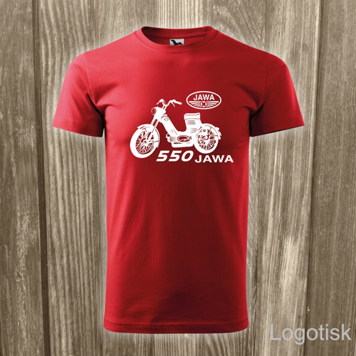 Tričko pro fandy Jawa 550 Pařez — foto 2