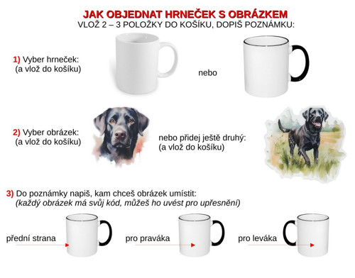 Obrázek na hrnek - pes Hover — foto 2