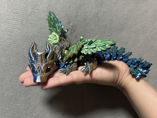 Mládě měsíčního draka - 22 cm - 3D Tisk — foto 5