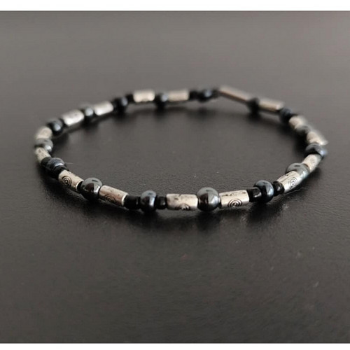 Náramek Shamballa - Hematit — foto 2