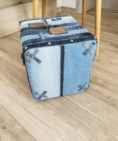 Originální taburet Jeans crazy — foto 5