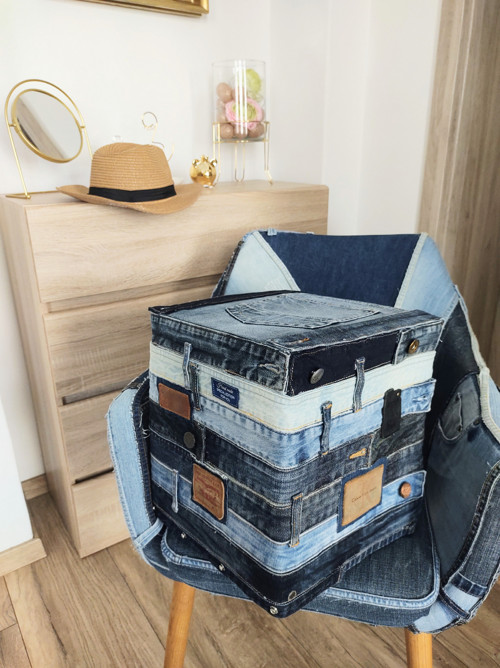 Originální taburet Jeans crazy — foto 6